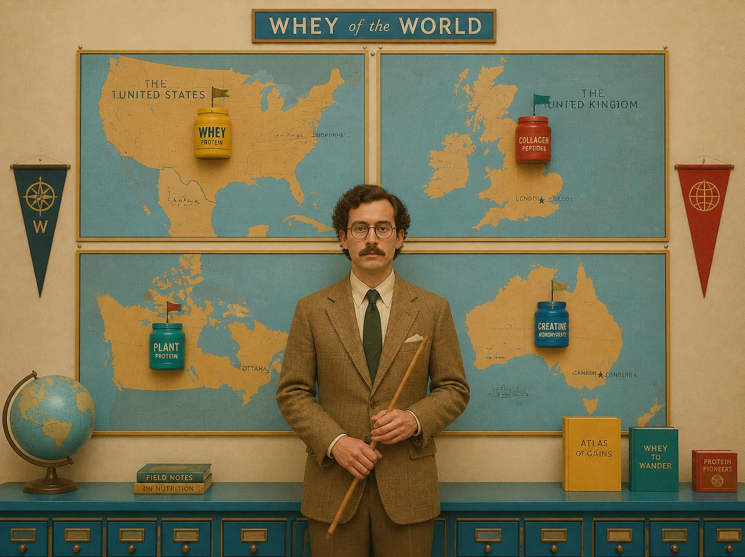 Every country gets a different supplement brand